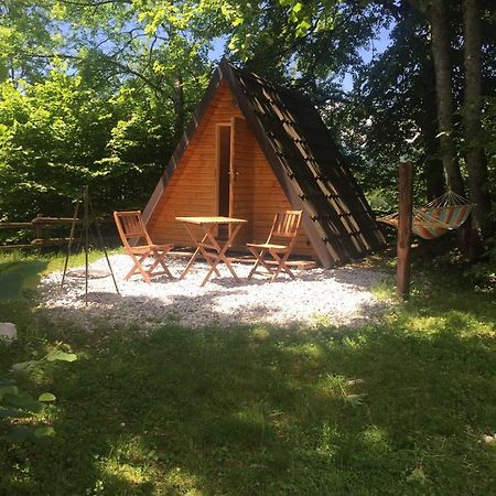 Glamping Krn Hotell Kobarid Eksteriør bilde