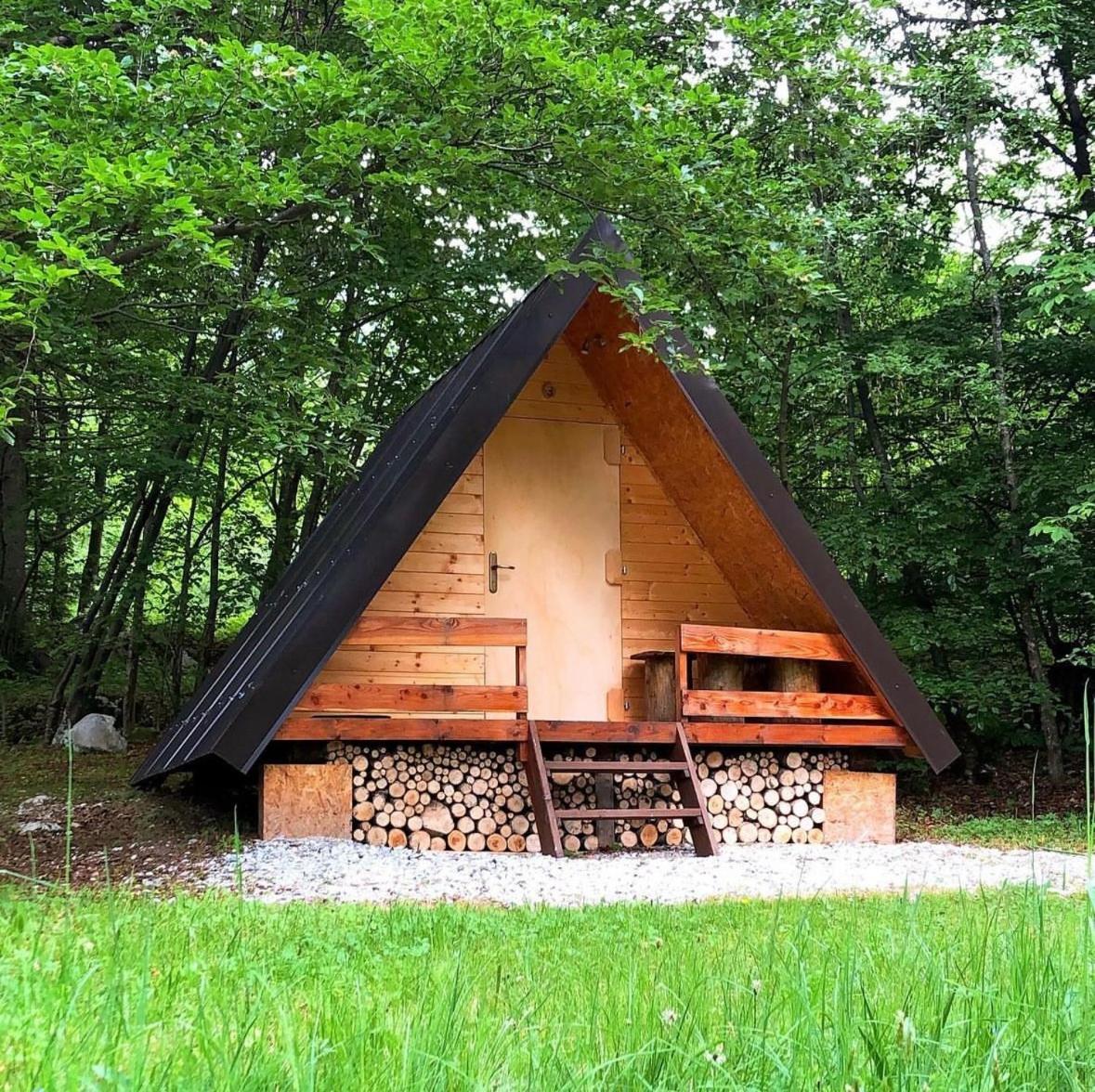 Glamping Krn Hotell Kobarid Eksteriør bilde
